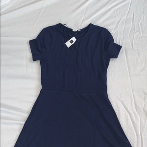 navy blue dress